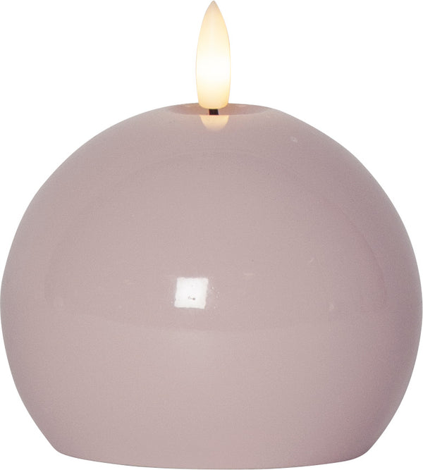 Star Trading Flamme Shine LED-kynttilä 11*9,5cm, roosa