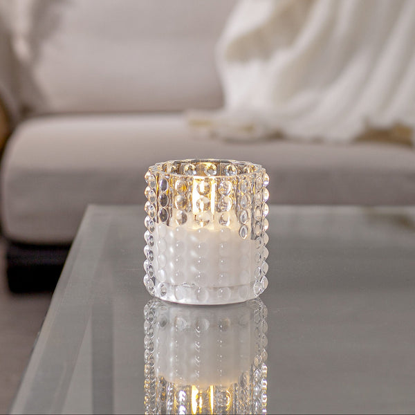 Star Trading Flamme Dotty LED-kynttilä 10*9cm, kirkas