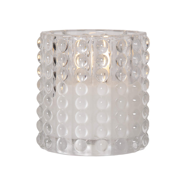 Star Trading Flamme Dotty LED-kynttilä 10*9cm, kirkas