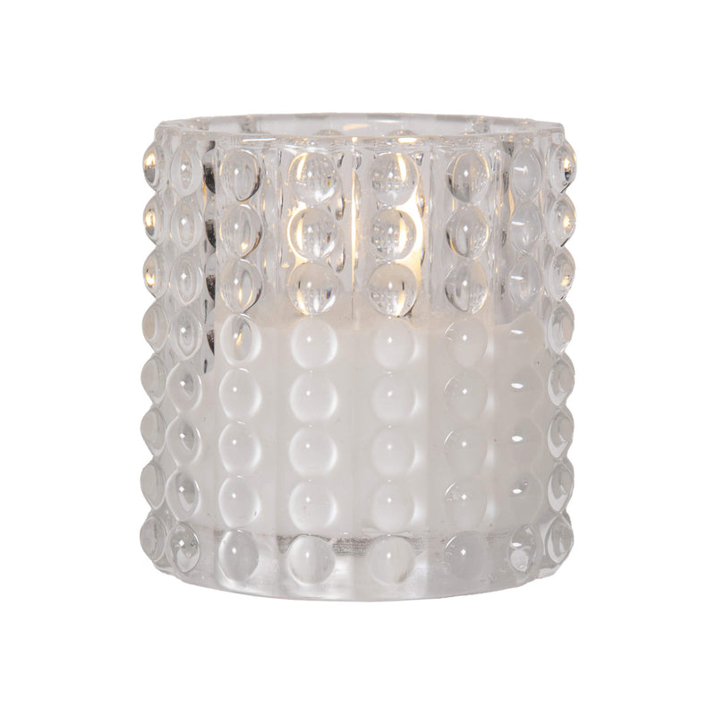 Star Trading Flamme Dotty LED-kynttilä 10*9cm, kirkas