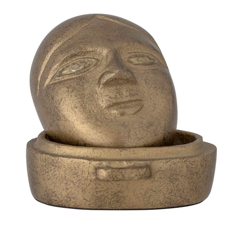 Bloomingville Jola Deco säilytysrasia alumiinia 7*9*8cm, messinki