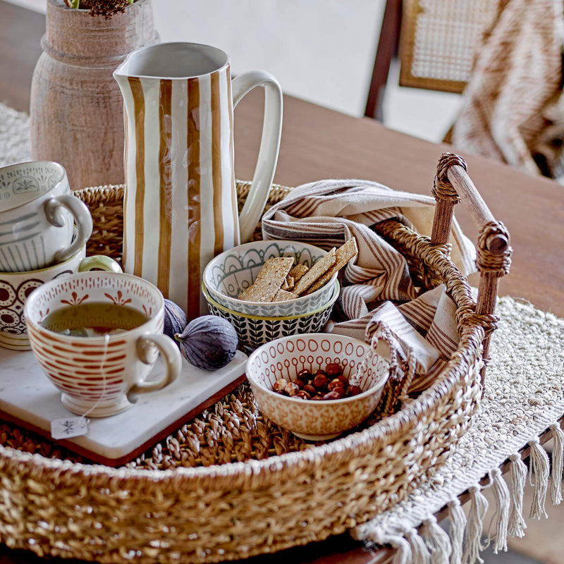 Bloomingville Maple kulho keramiikkaa 5,5*11,5cm, oranssi