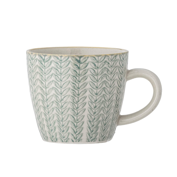 Bloomingville Maple muki keramiikkaa 7*8cm, vihreä