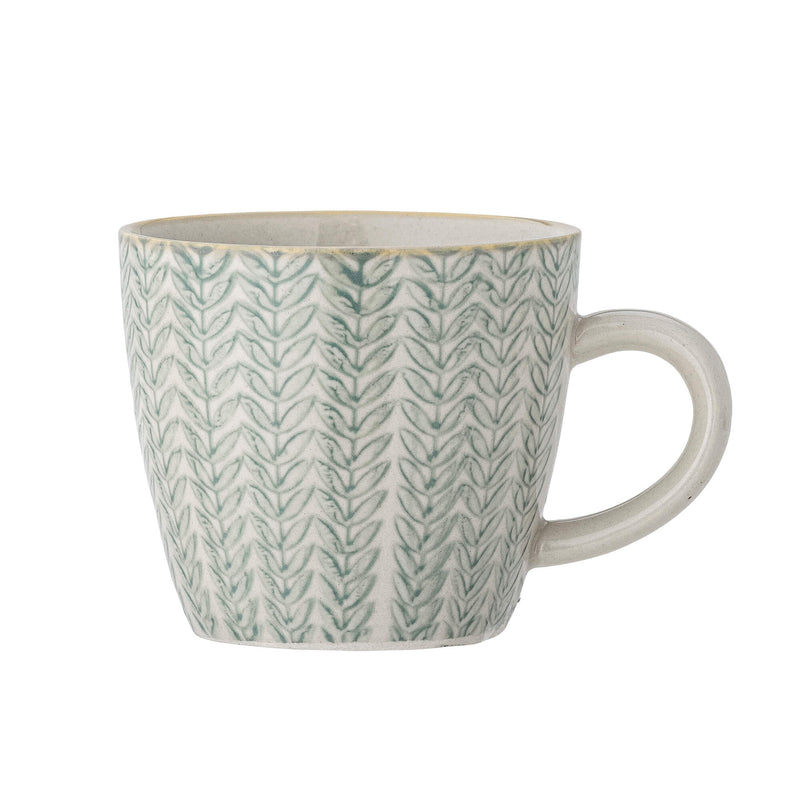 Bloomingville Maple muki keramiikkaa 7*8cm, vihreä