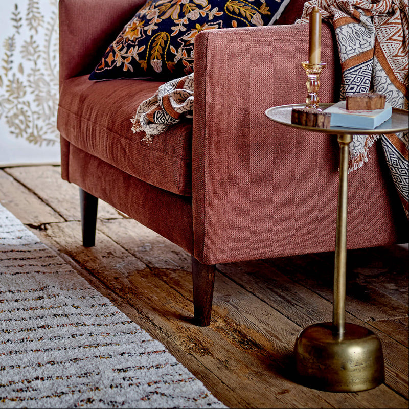 Bloomingville Maris sivupöytä alumiinia 51*30,5cm, messinki