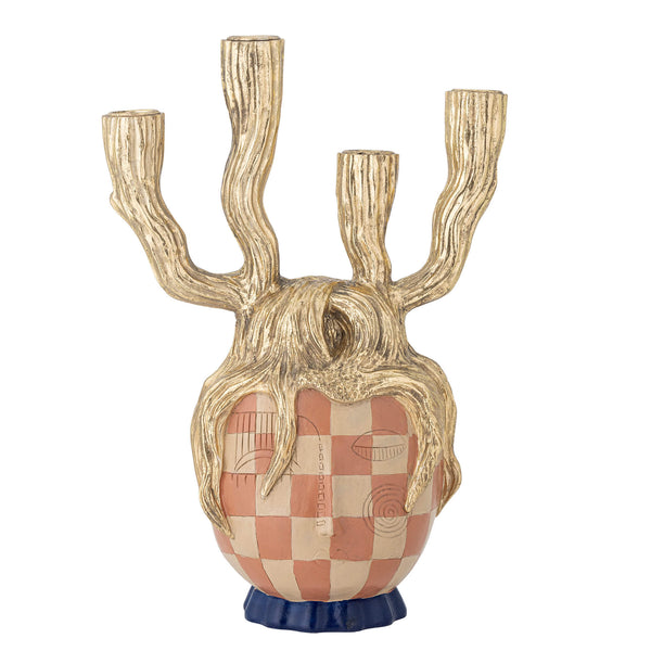 Bloomingville Medusa kynttilänjalka 32*22*15cm, monivärinen