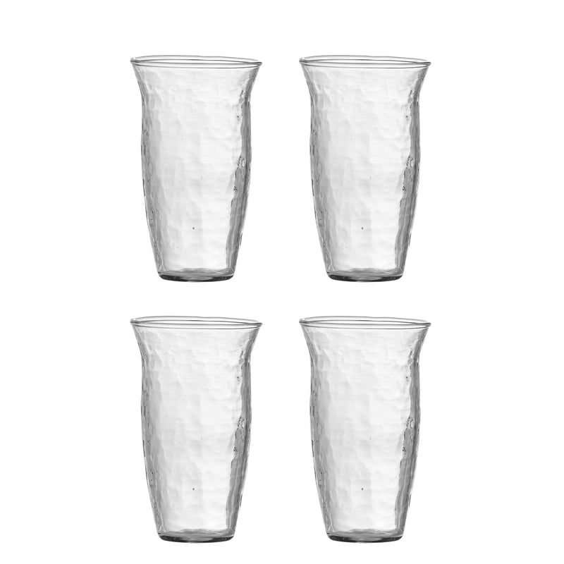 Bloomingville Asha juomalasi kierrätyslasia 250ml 13*8cm, kirkas lasi