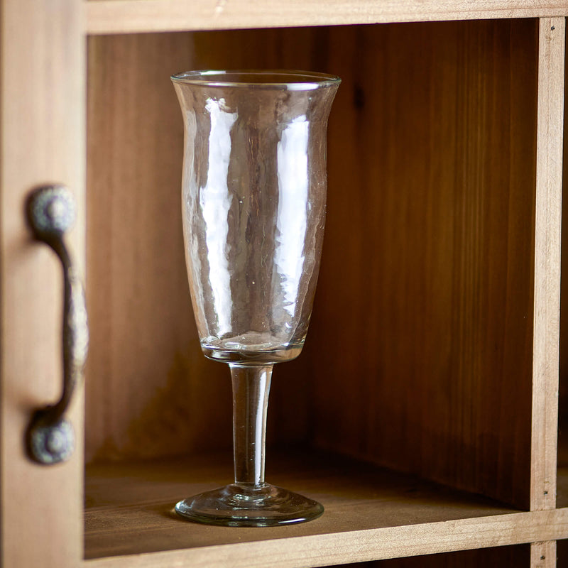 Bloomingville Asha viinilasi kierrätyslasia 250ml 20*7,5cm, kirkas lasi