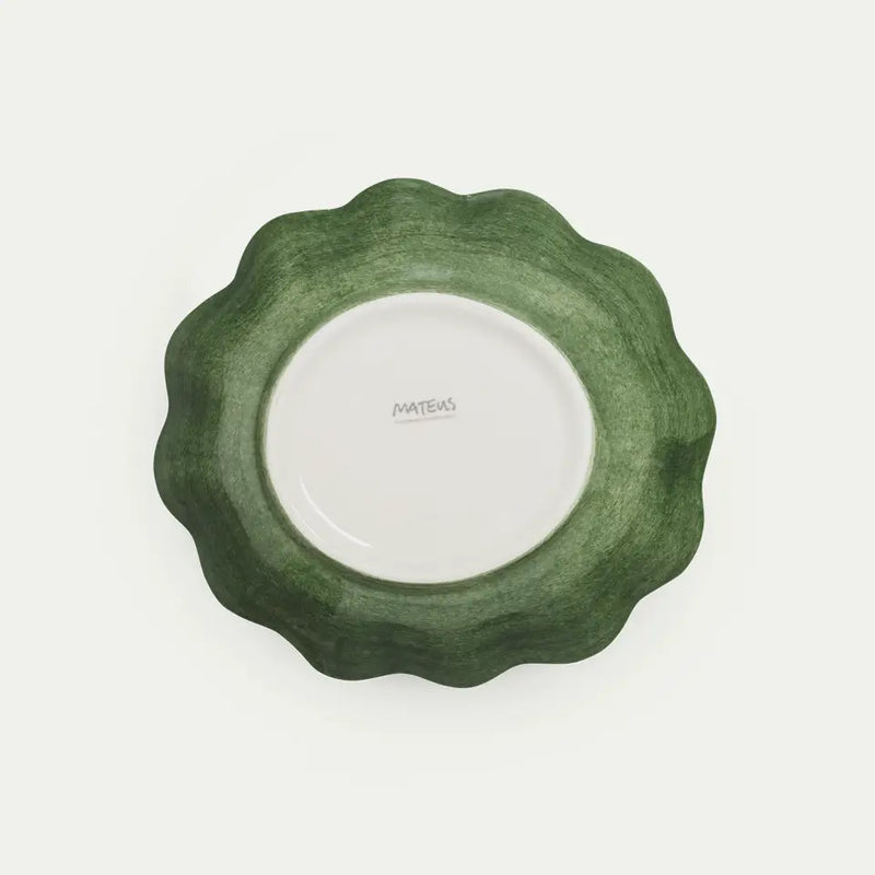 Mateus Oyster kulho 18*16cm/40cl, metsän vihreä