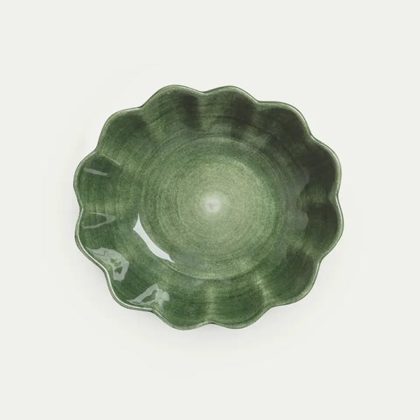 Mateus Oyster kulho 18*16cm/40cl, metsän vihreä
