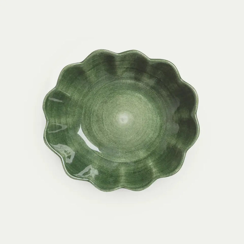 Mateus Oyster kulho 18*16cm/40cl, metsän vihreä