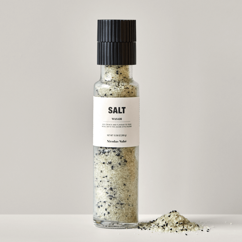 Nicolas Vahé suolaseos Wasabi & musta seesaminsiemen 300g