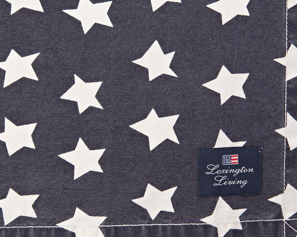Lexington Stars & Stripes lautasliina puuvillaa 50*50cm, tummansininen/valkoinen