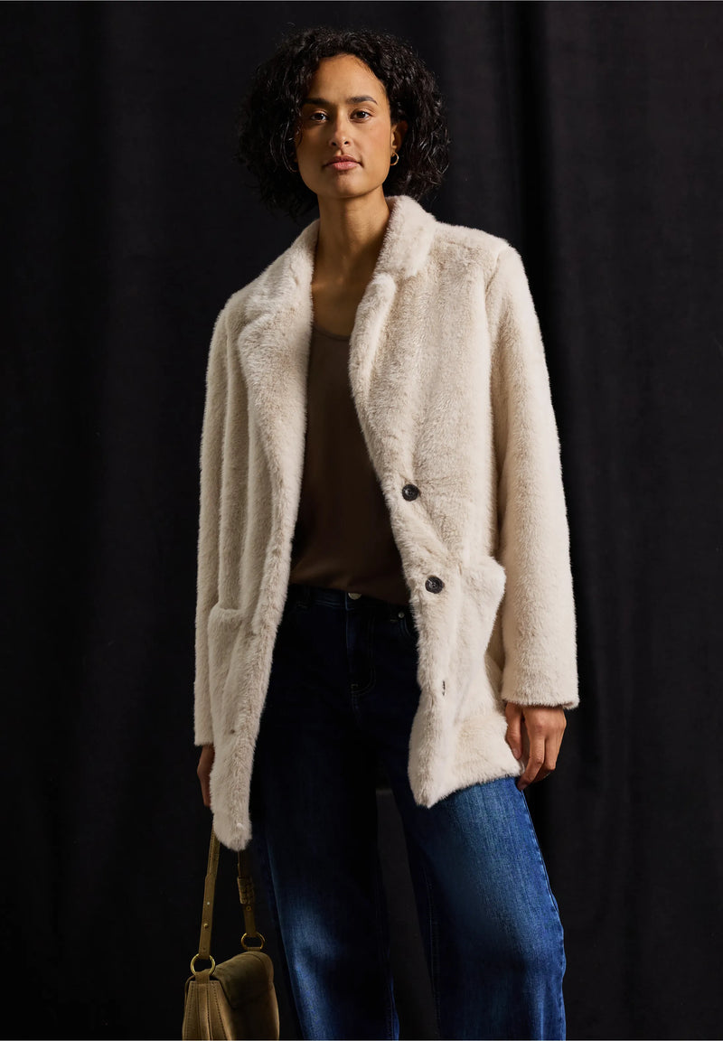 Street One tekoturkistakki, vaalea beige