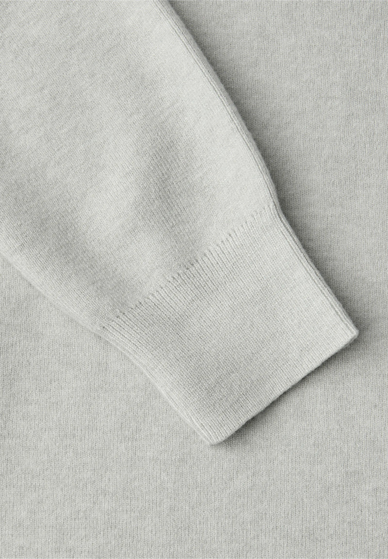 Street One polvipituinen neulemekko, vaaleanharmaa