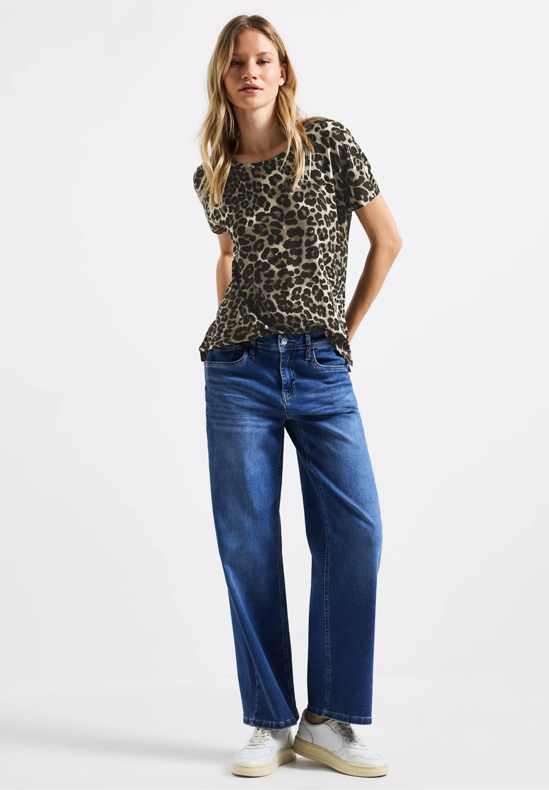 Street One Style New Crista paita, leopardikuvio