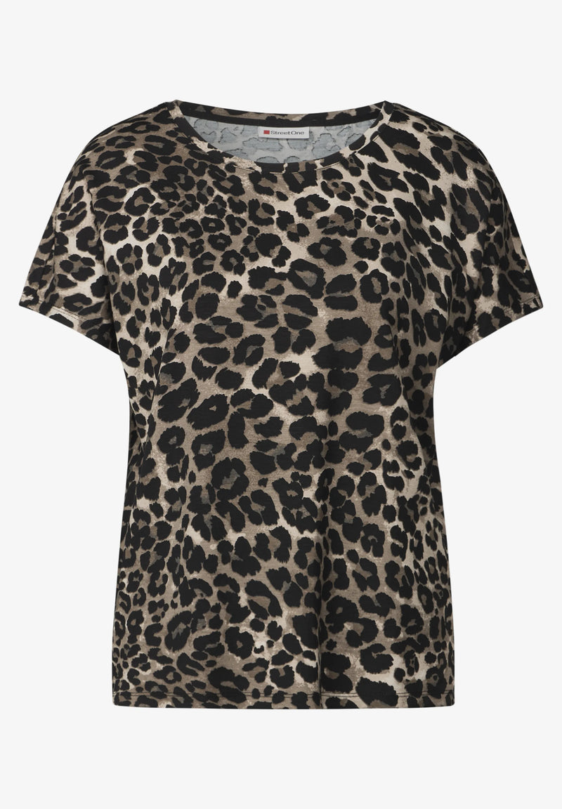 Street One Style New Crista paita, leopardikuvio