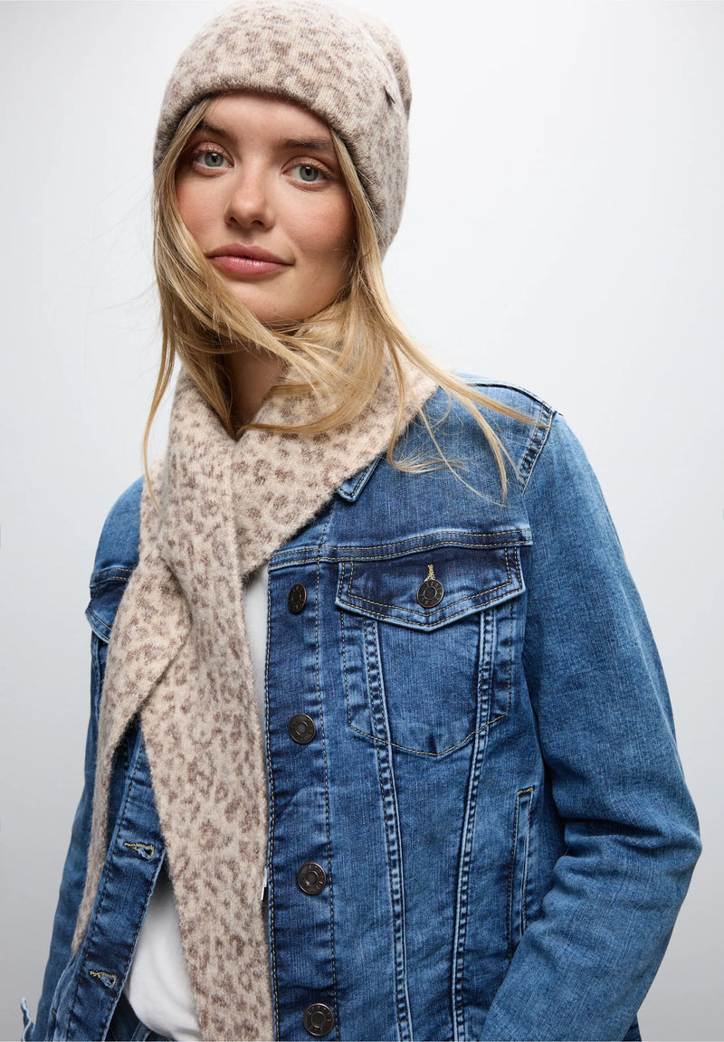 Street One pipo leopardikuviolla, vaalea beige