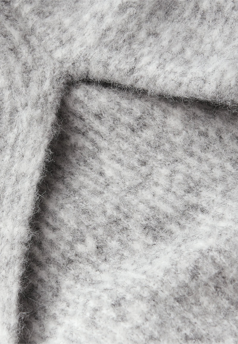 Street One neulottu poolokaulushuivi, meleerattu vaaleanharmaa