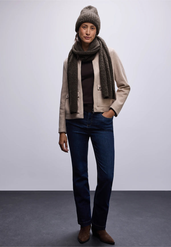 Street One buklee pipo, ruskea