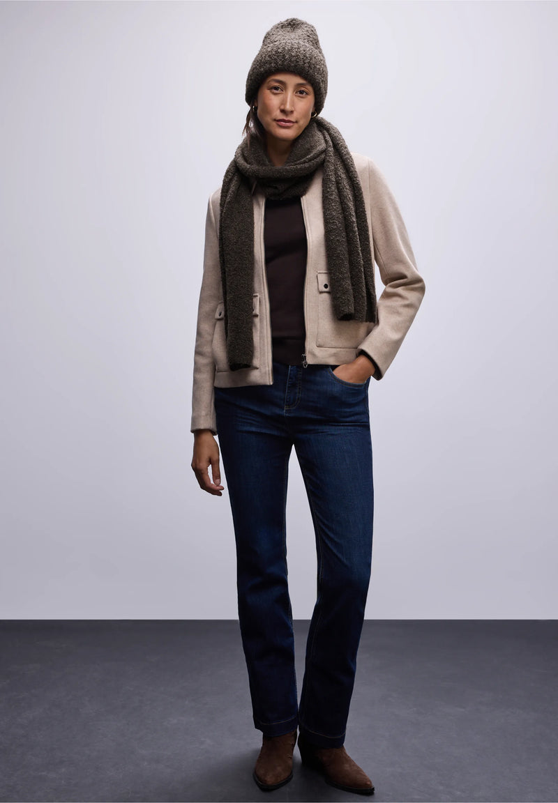 Street One buklee pipo, ruskea