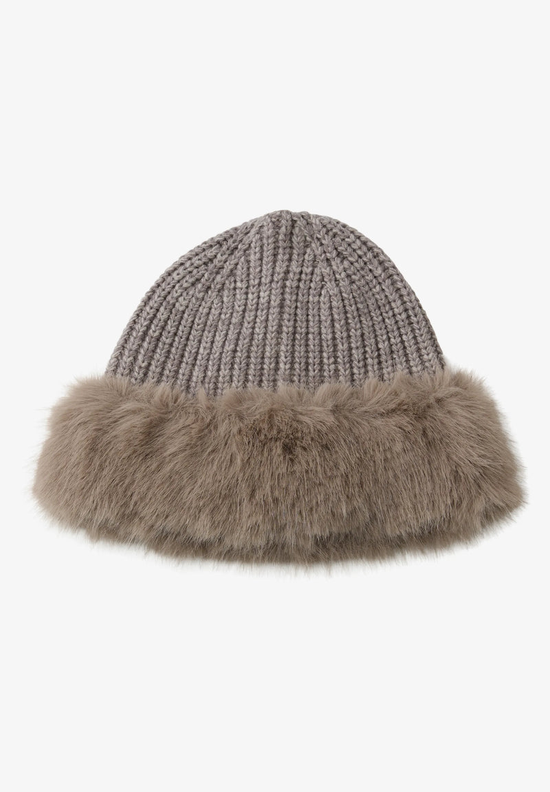 Street One pipo tekoturkiksella, vaaleanruskea