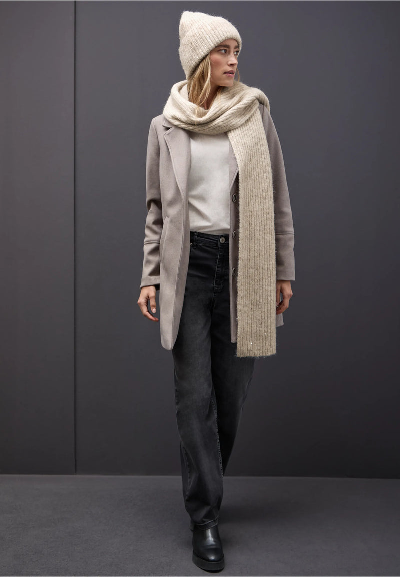 Street One pipo paljettikoristeilla, vaalea beige