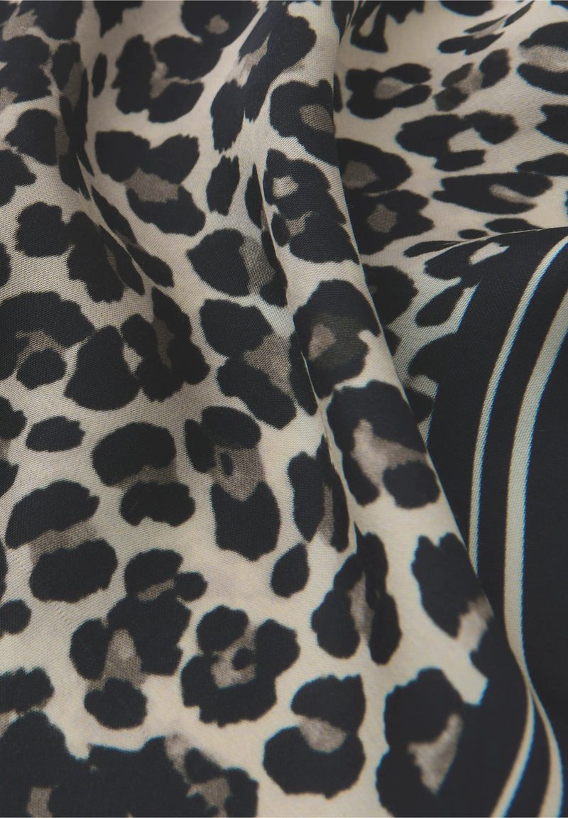 Street One Leo Nicki satiinihuivi, musta