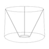 PR Home Sofia Classico varjostin puuvillaa 30cm, musta
