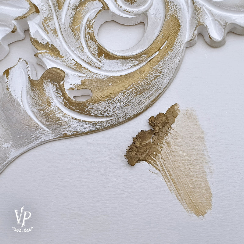 Vintage Paint wax antique gold 35g