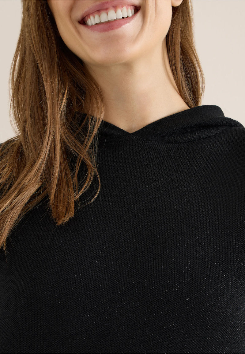 Cecil polvipituinen glitterneulemekko, musta