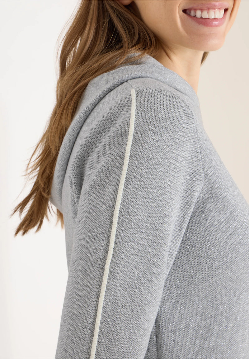 Cecil polvipituinen glitterneulemekko, meleerattu harmaa