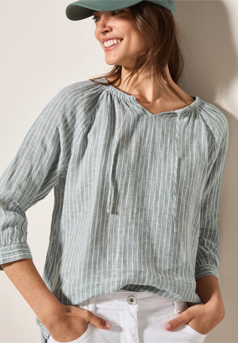 Cecil raglan chambray pellavapaita, vihreä