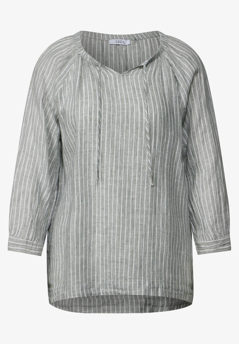 Cecil raglan chambray pellavapaita, vihreä