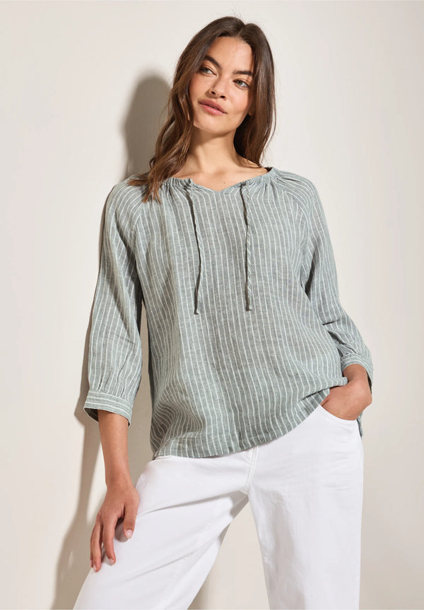 Cecil raglan chambray pellavapaita, vihreä