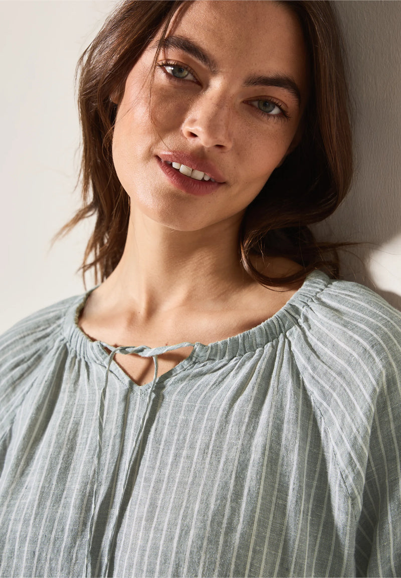 Cecil raglan chambray pellavapaita, vihreä