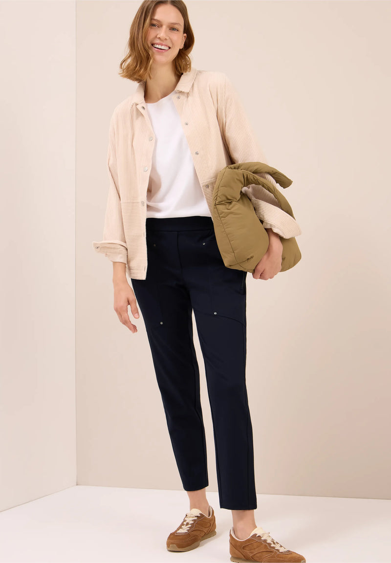 Cecil Tracey housut, tummansininen