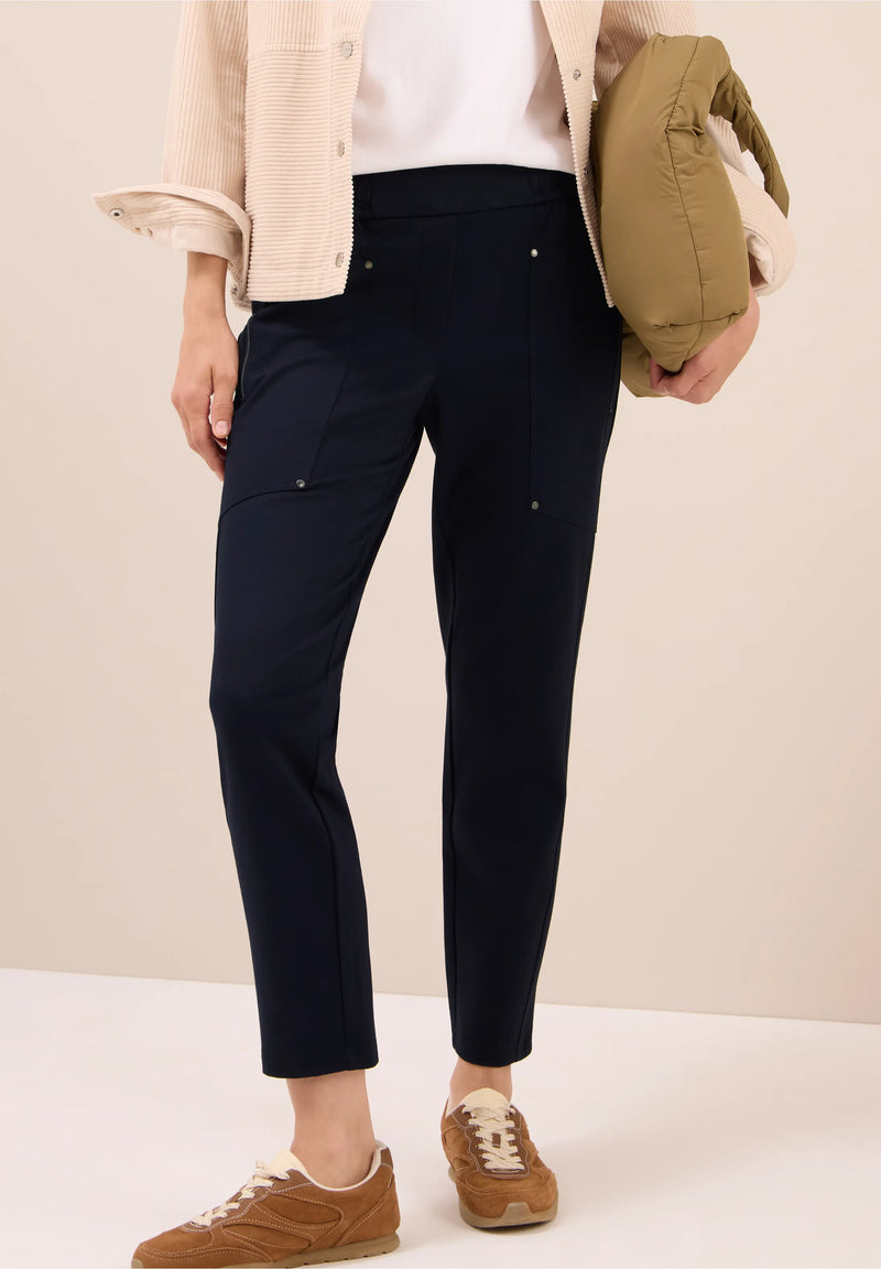 Cecil Tracey housut, tummansininen