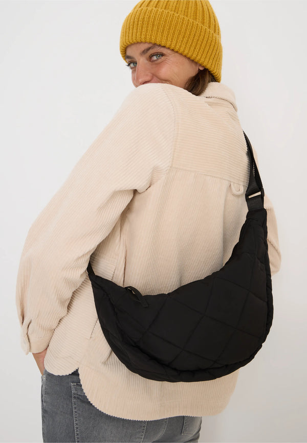 Cecil  tikattu  crossbody-laukku, musta