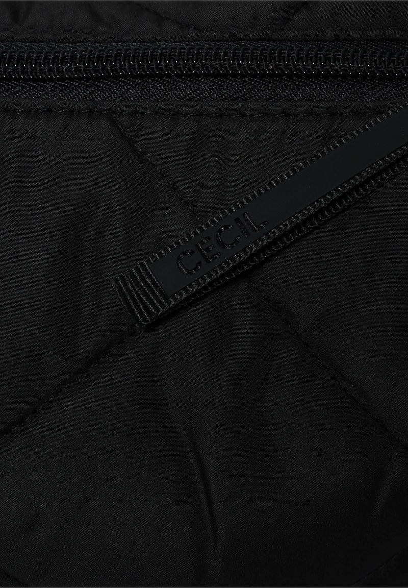 Cecil  tikattu  crossbody-laukku, musta