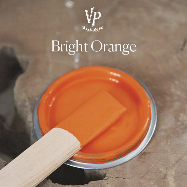 Vintage Paint Bright Orange 700ml