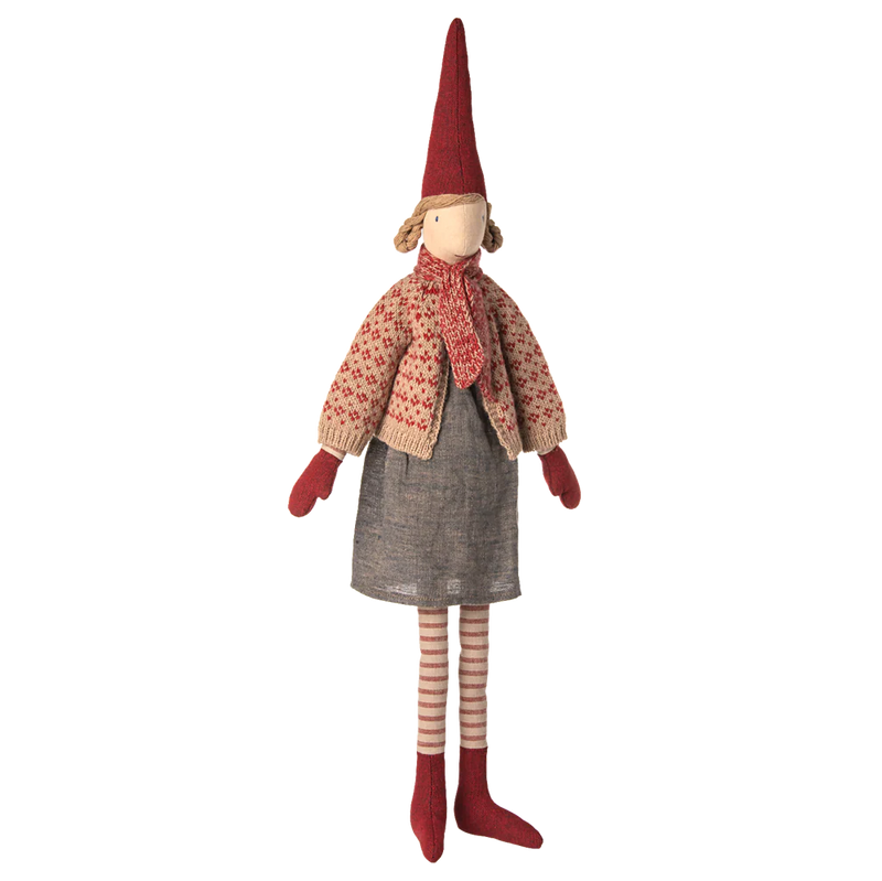 Maileg Pixy tonttutyttö 61cm