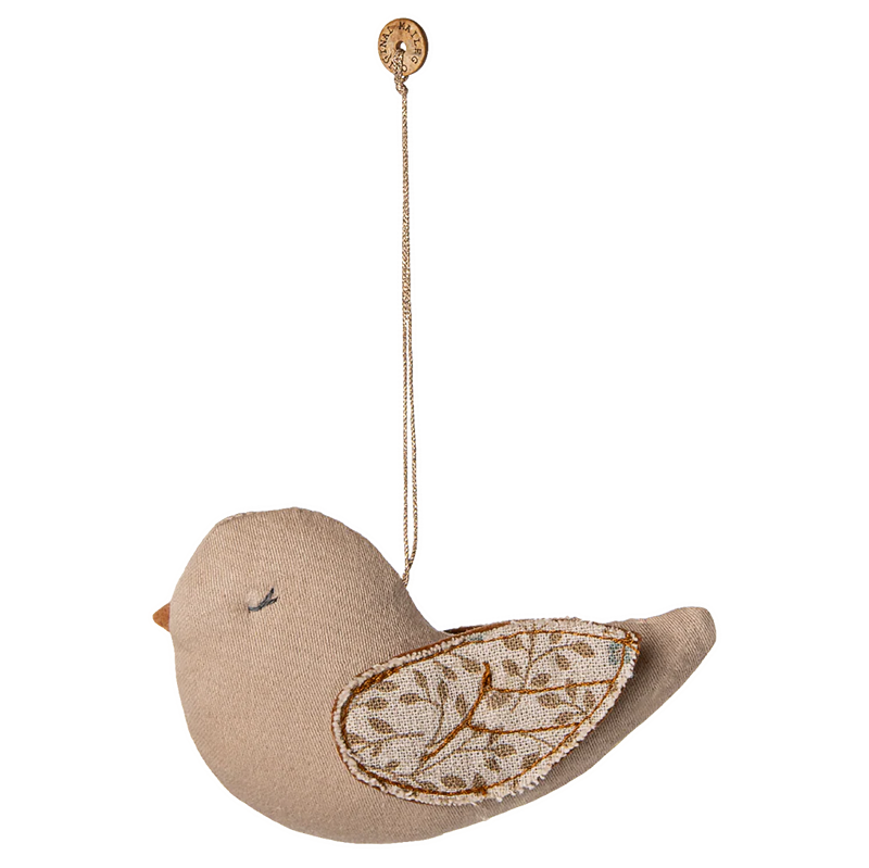 Maileg joulukoriste lintu 6*9,5cm, sininen