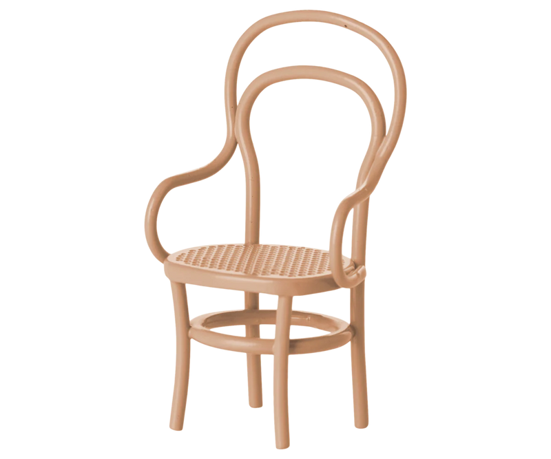 Maileg Vintage tuoli hiirille, tumma puuteri