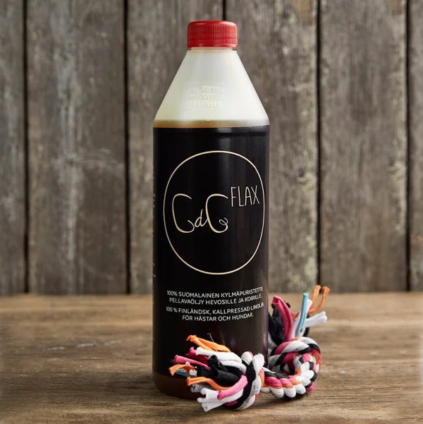 CdG Flax pellavaöljy Hevosille ja Koirille 1l