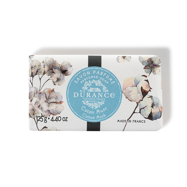 Durance palasaippua Cotton Musk 125g