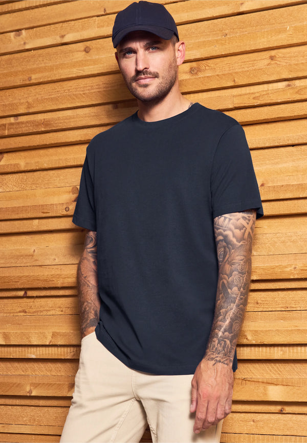 Street One Men basic T-paita, tummansininen