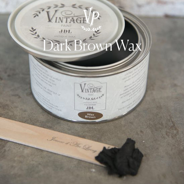 Vintage wax dark brown 300ml