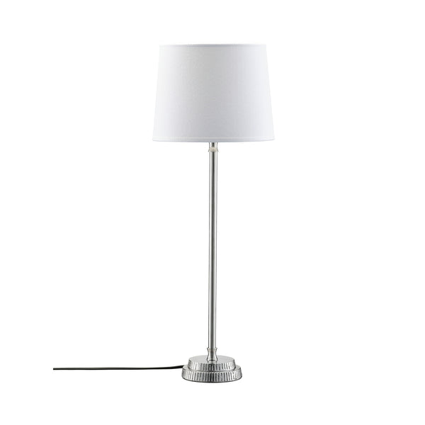 PR Home Kent pöytävalaisin 59cm, kromi/valkoinen