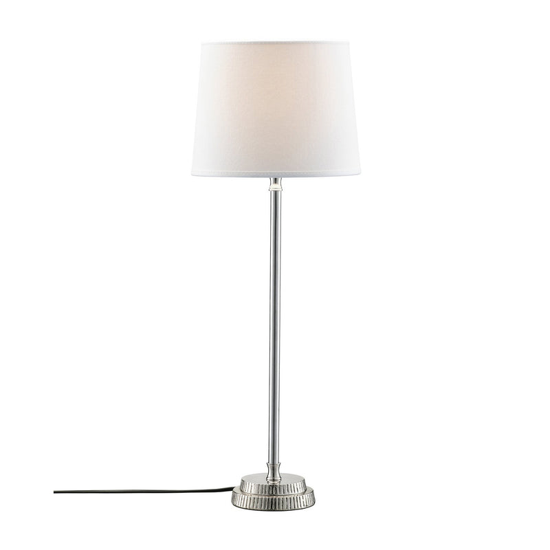 PR Home Kent pöytävalaisin 59cm, kromi/valkoinen